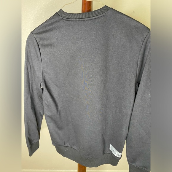 Calvin Klein Mens Black Sweatshirt Size Small - Picture 2 of 2